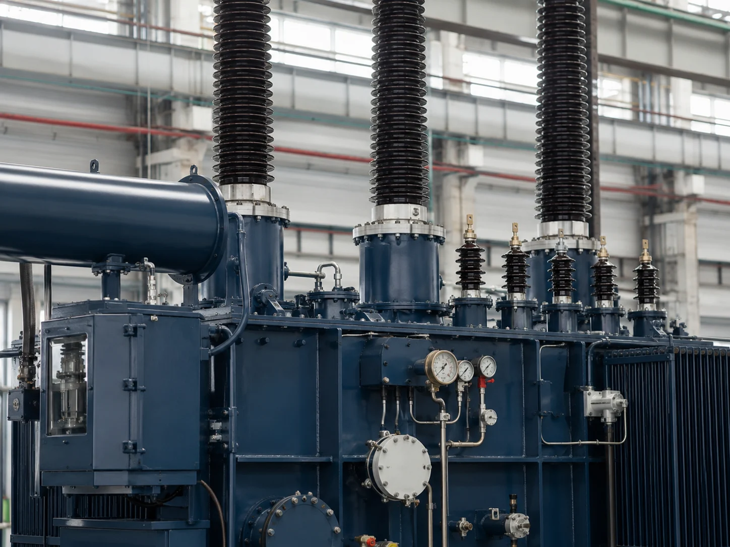 High-voltage equipment detail