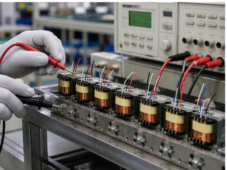 Audio Transformer — manufacturing and quality testing
