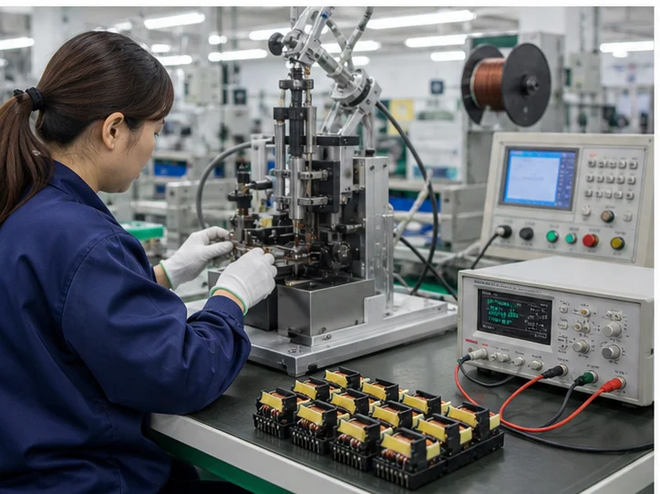 High-frequency Transformer — manufacturing and quality testing