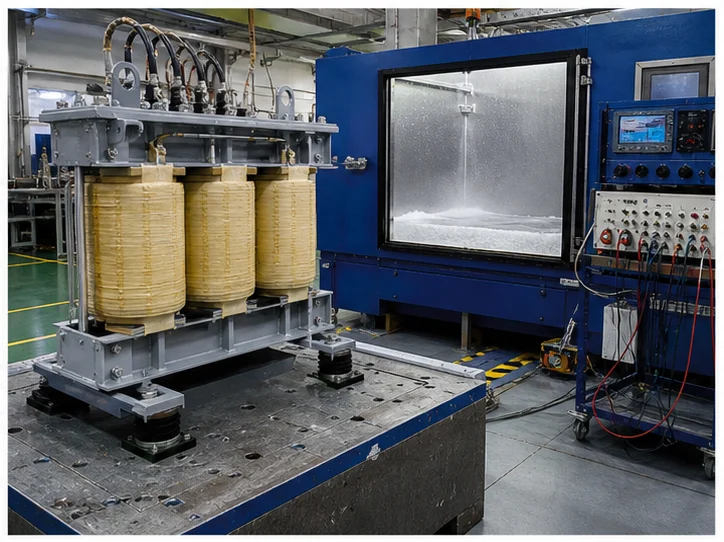 Marine Transformer — manufacturing and quality testing