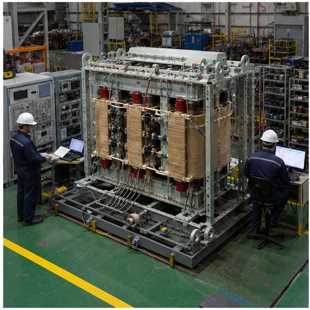 Mining Transformer — manufacturing and quality testing