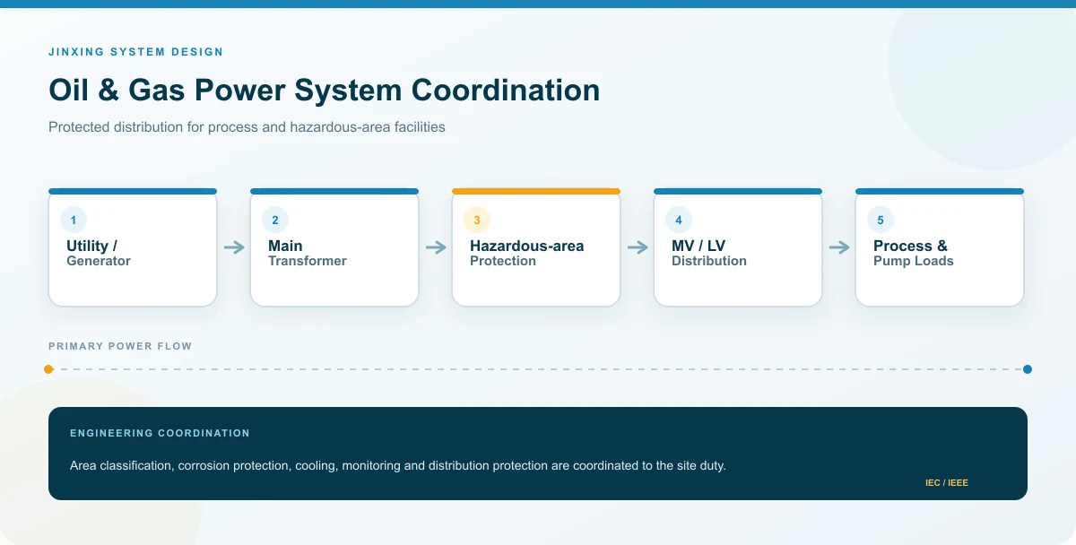 Facility power-system coordination