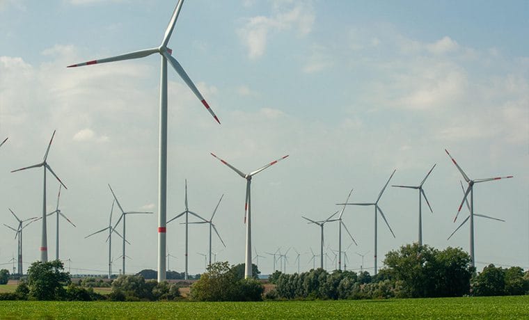 Utility-scale wind power generation application